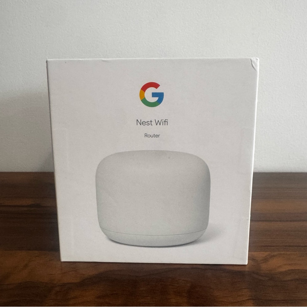 Google Nest Wifi Router Snow AC2200 Dual Band Mesh Router H2D